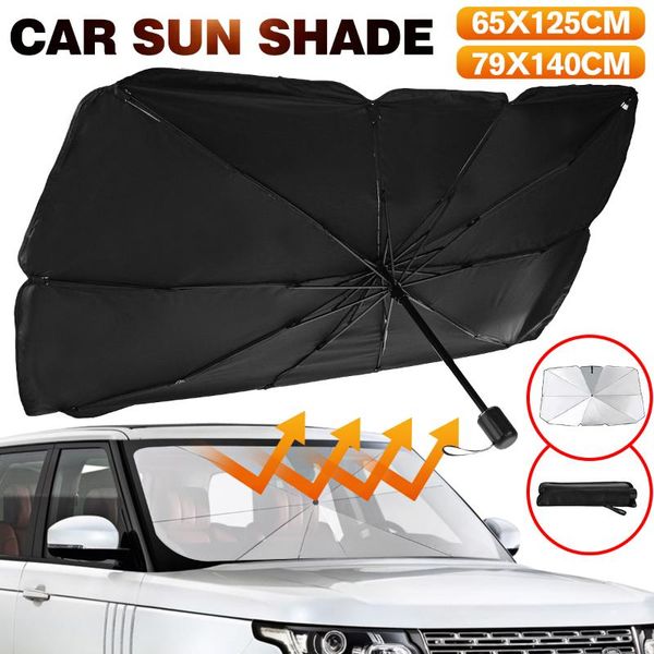 

car sunshade cover windshield snow sun shade anti uv protector parasol auto front windscreen protection acc