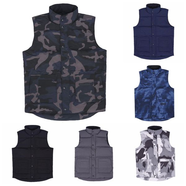 

men winter puffer thicken vest crew neck sleeveless button coat manteau classics casual male good quality windshield cold warm down gilets 1, Black;white