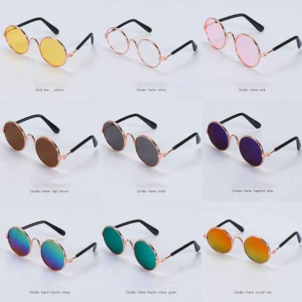 

dog apparel fashion mini  sunglasses for pet teddy cat outdoor wear