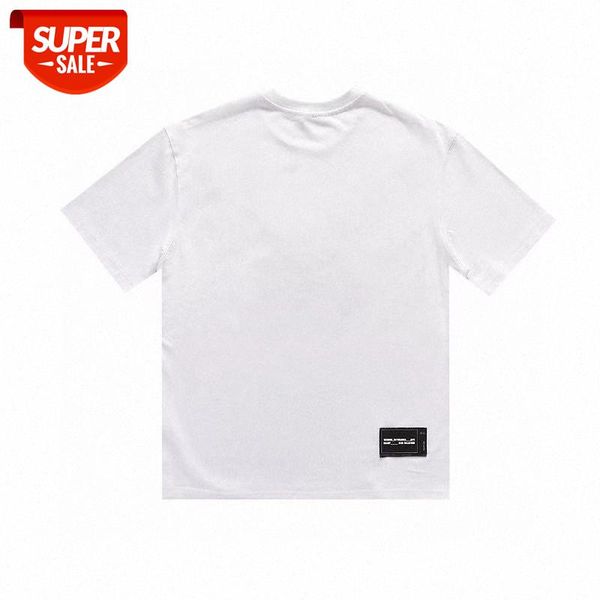 

spring and summer we11 color bullet screen letters short-sleeved #uk96, White;black
