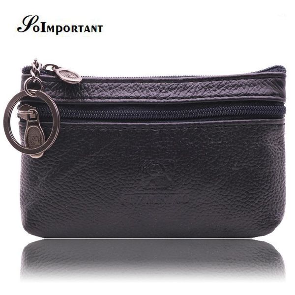 

wallets 100% genuine leather mini men small zipper walet portomonee male short coin purse brand perse carteira with key ring1, Red;black