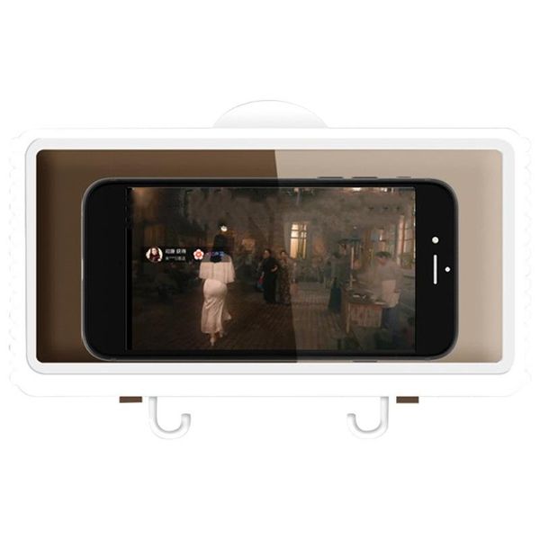 

cell phone mounts & holders shower mobile wall mount holder waterproof for bathroom kitchen