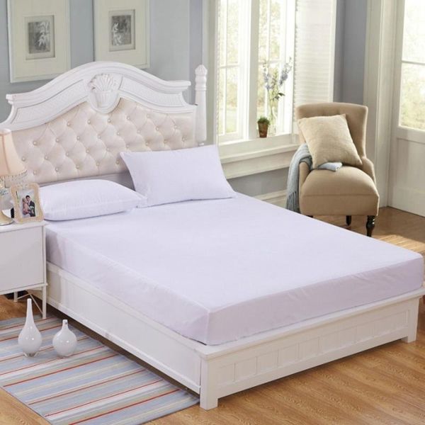 

sheets & sets fitted sheet with an elastic band solid colors skin friendly bed bedspread customizable mattress cover