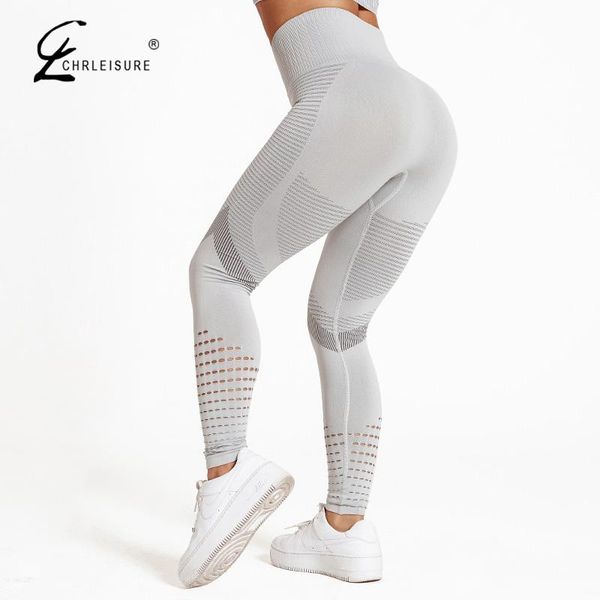 

women's pants & capris chrleisure ladies solid color high waist fashion hollow out breathable casual skinny slim pantalon mujer, Black;white