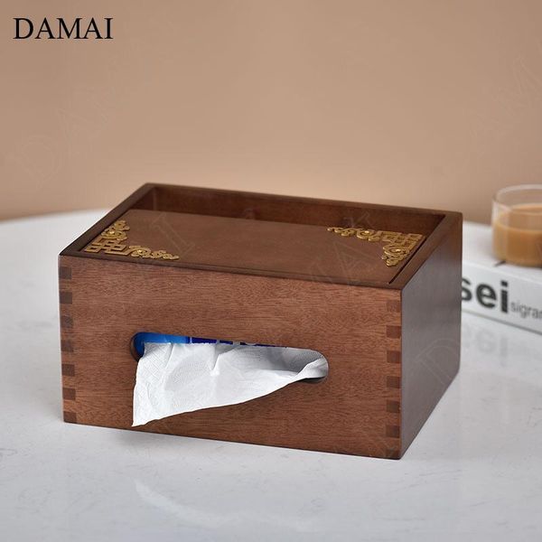

tissue boxes & napkins golden magpie relief chinese vintage solid wood paper towel organization bedroom bedside living room decoration