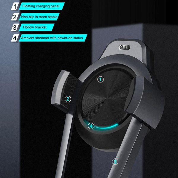 

cell phone mounts & holders infrared sensor mobile bracket holder charging wireless charger for car vdx99
