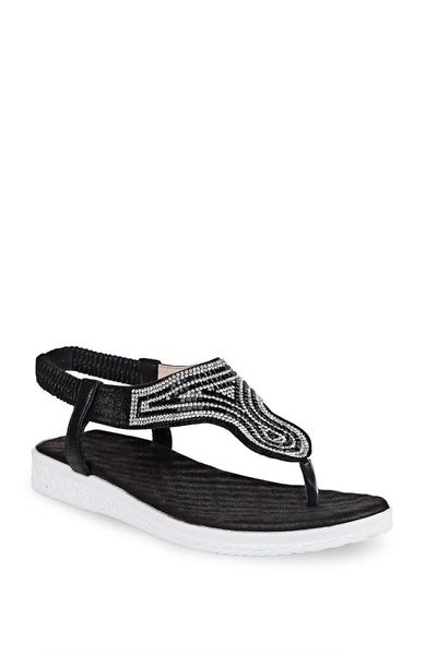 

sandals women's black crash