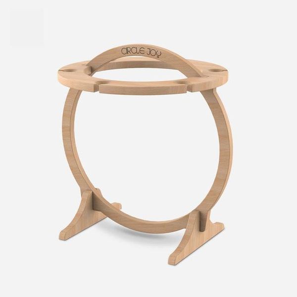 

hooks & rails wooden creative ring wine glass rack hanger cup holder imported eucalyptus simple design easy assemble