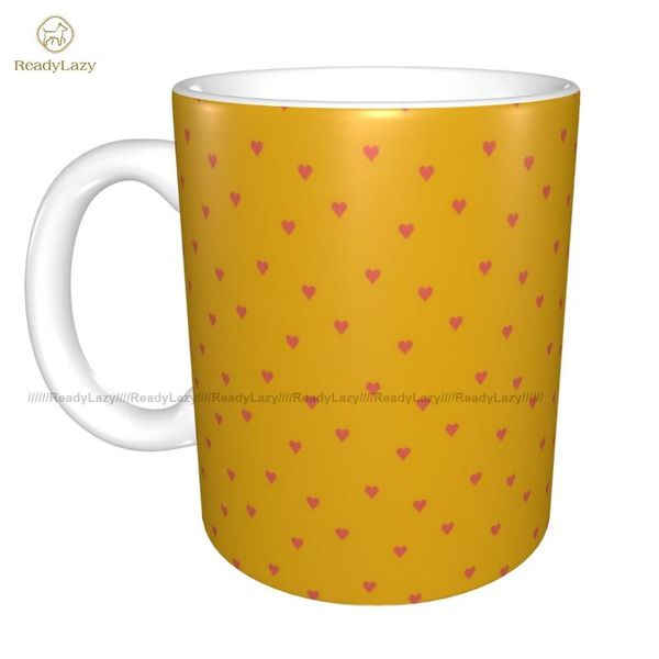 

mustard mug ceramic coffee creative retro cups mugs