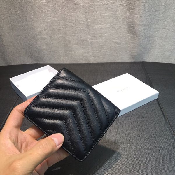 

purse designers luxurys cowhide with special canvas fabric y reat wallet women wallets handbag luxury box true pickup more screens three col, Red;black