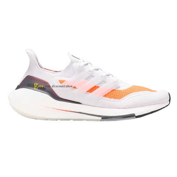 

ultra boost ultraboost 21 grey screaming orange running shoes mens womens shoe sneakers fy0375