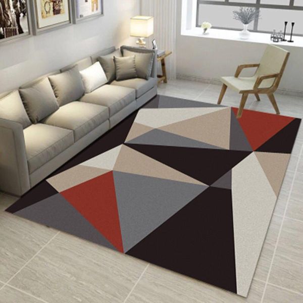 

carpets modern 3d carpet sofa living room coffee table bedroom floor mat minimalist geometric pattern nordic short hair plush fabric rug