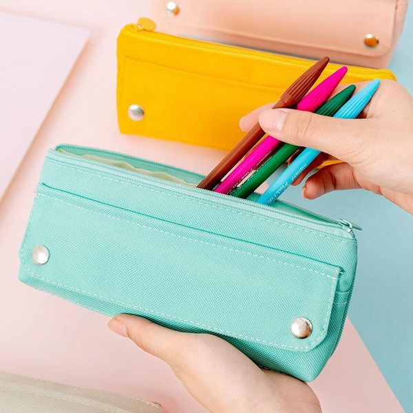 

pencil bags 20year office bag pencil-case pens case mobile phone cosmetic handbag school supplies pen stationery