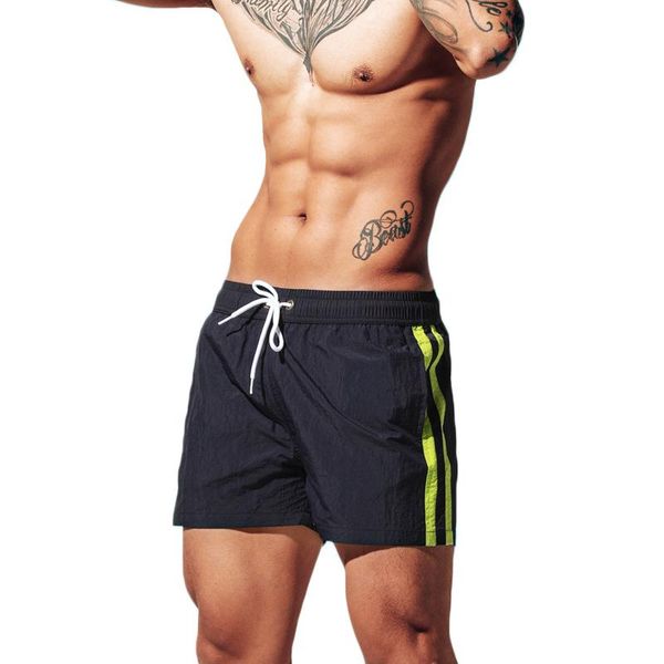 

men's swimwear quick dry mens swim sports bikini shorts nylon trunks beach board swimming pants swimsuits surf