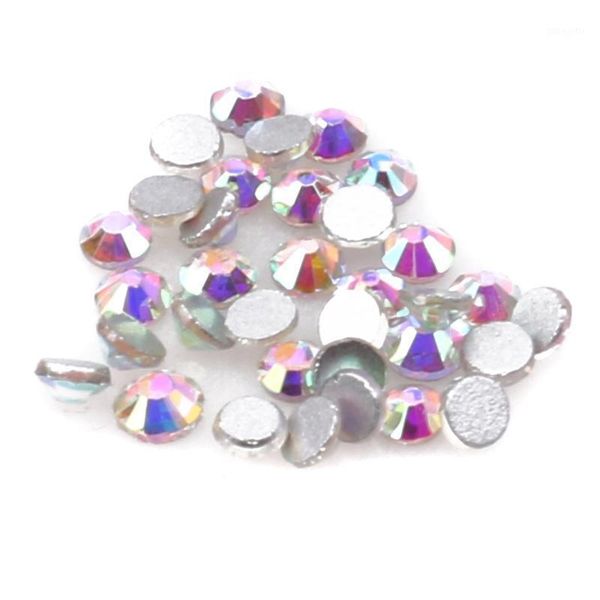 

fashion crystal nail art rhinestones nails stickers 3d charm glass flatback non fix diy jewelry sticker decoration 1pack1, Black