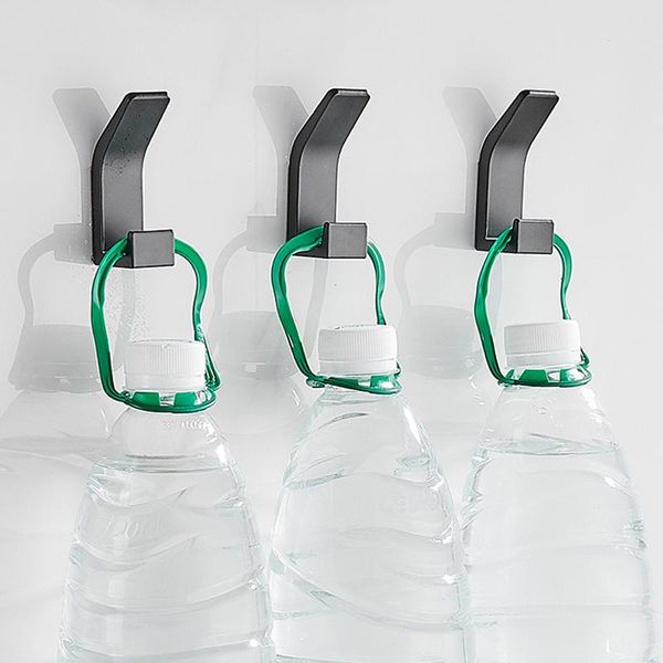 

hooks & rails alloy wall mounted hook durable rust resistant wear long lasting easy operation for bathroom entrance dfk889