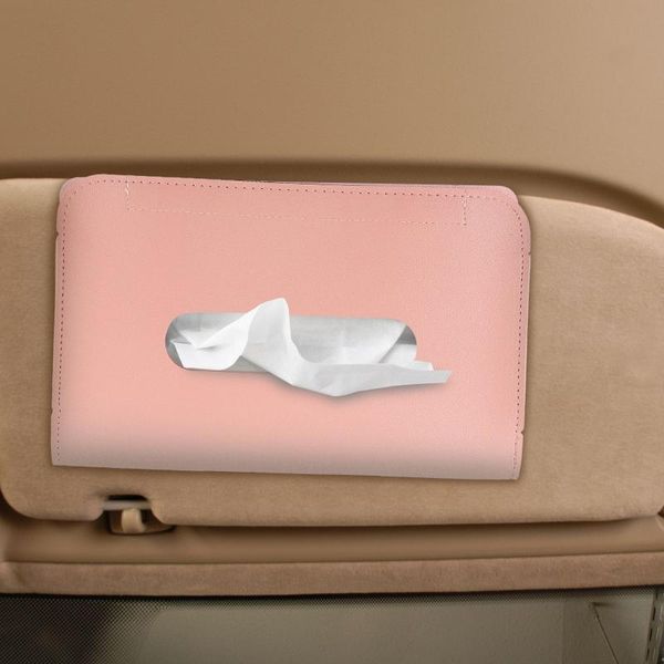 

car organizer 1 pc practical sun visor tissue box paper towel case