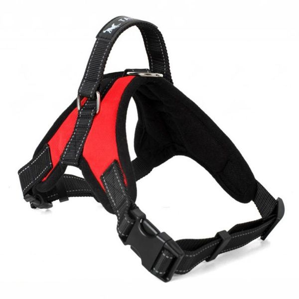 

durable dog harness medium and large dogs training explosion-proof vest harnesses 4 colors ,no harmness for pet vip link collars & leashes