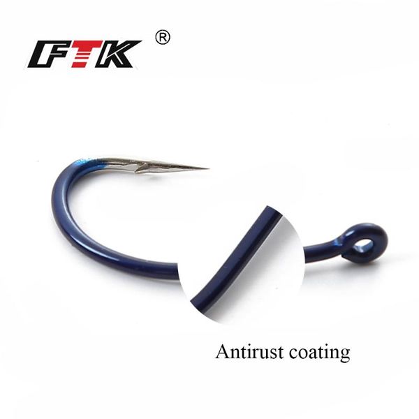 

8pcs/pack knife-edged razor sharp high carbon steel fishing hook with ring carp peche anzol anzuelos hooks