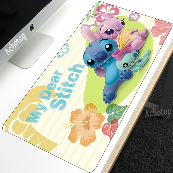 

mouse pads & wrist rests computer pad gamer mousepad gaming accessories notebook lapkeyboard rubber anti-slip table cover mat desk stitc