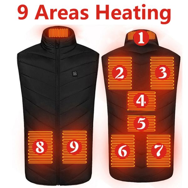 

men's and women's vt, winter electric heating et, zone 9 / 11, Black;white