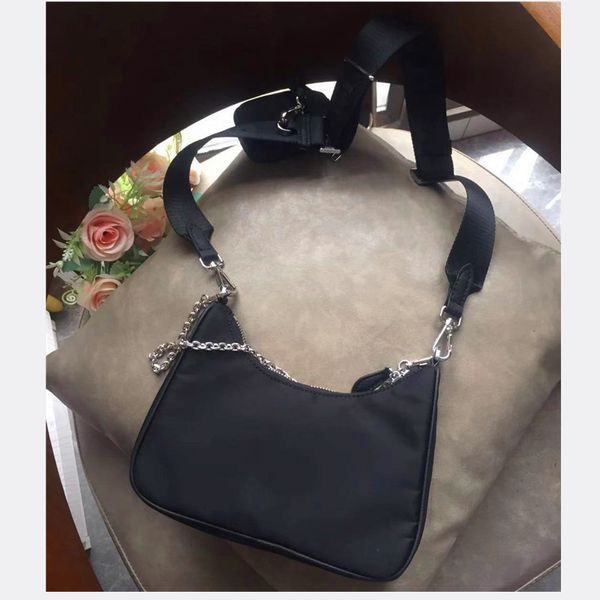 

design handbag hiboom new three in one net red hobo mother chain underarm cloth single shoulder diagonal cross designer women's bag