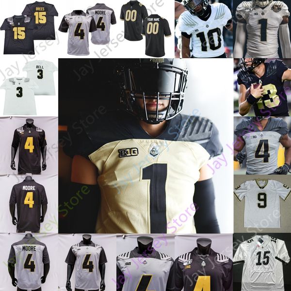 

purdue boilermakers football jersey ncaa college jackson anthrop elijah sindelar ryan kerrigan dawson markus bailey brown woodson, Black
