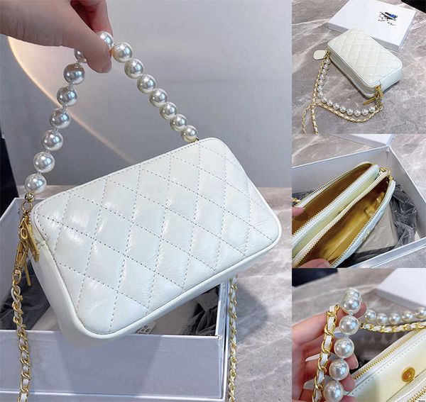 

designer luxury bag 2021ss desingers crossbody bags calfskin classic multi pochette double chains imitation pear women's leather handba