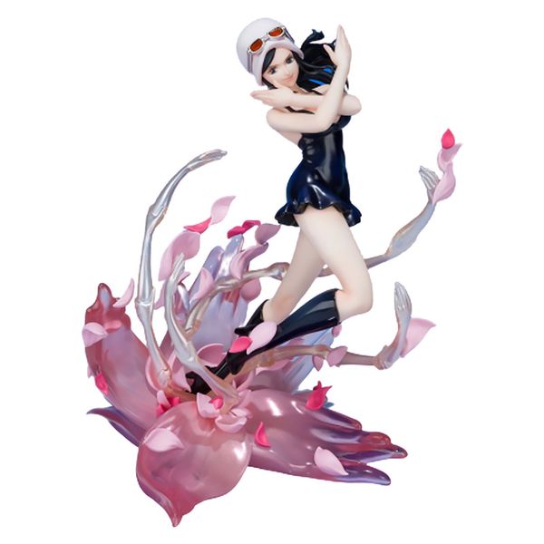 

one piece anime model nico robin mil fleur battle version action figure statue collection toy deskdecoration figma doll