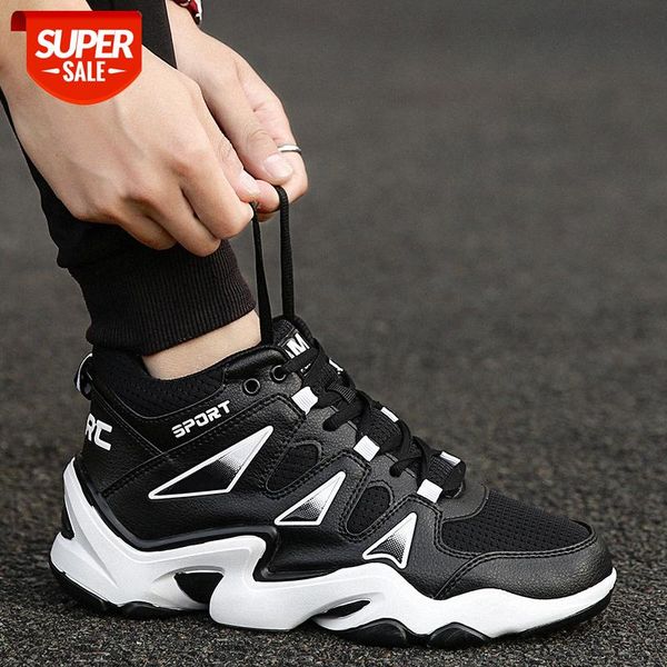 

spring tide shoes high-men's casual sports basketball hip-hop korean couple trend wild mesh #vu6o