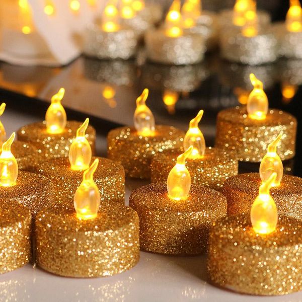 

strings wedding led candles lights flameless tea light for home dinner party christmas birthday tree decoration lamp
