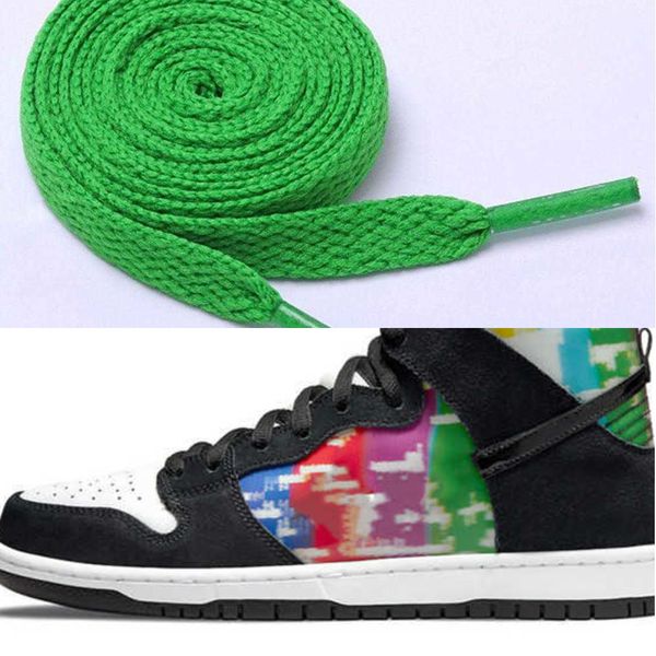 

2021 pre-sale classic style dunk high basketball shoes tv signal black and white men's sneakersrhvl