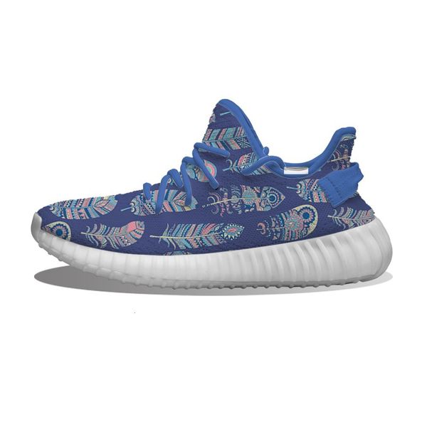 

diy custom be mandala feather running sho mh printed mens womens trainers outdoor sports sneakers aozv