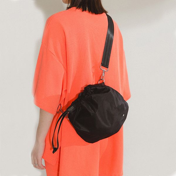 

girl shoulder bag canvas large hobo bag for women casual tote fashion drawstring bags waist pack female fanny pack mmm
