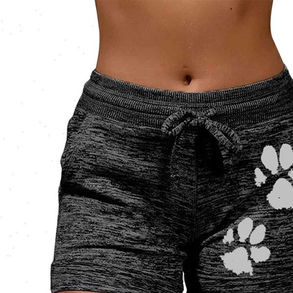 

womens short quickdrying shorts women fitness casual cotton lace up athleisure, White;black
