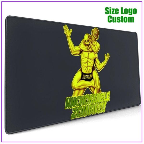 

mouse pads & wrist rests unchokeable zombie luchador rear naked choke bjj jiu jitsu pad with support gel personalized custom rgb razer long