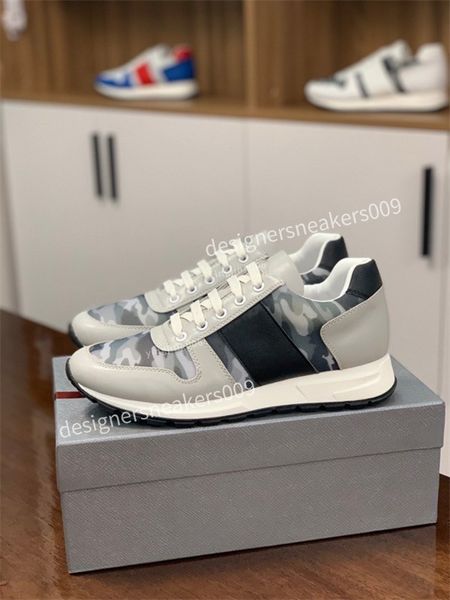 

2022 fashion leather suede stud rockrunner camouflage sneakers shoes mens women flats luxury designer rivet trainers casual dress shoes, Black