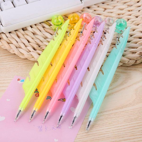 

gel pens 1pcs/lot novelty feather pen , vintage for school students office and stationary
