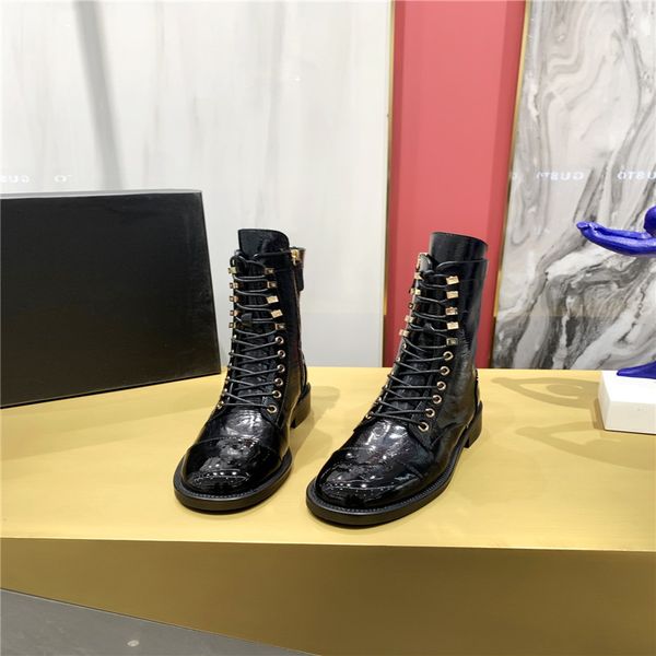 

designer boots fashion winter women shoes platform booties sneakers, Black