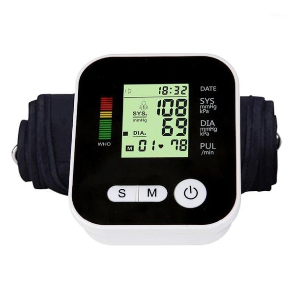 

smart wristbands wrist english style home automatic electronic pulse white/black1