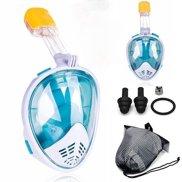 

snorkeling anti fog snorkel mask glasses spearfishing set face children underwater training scuba diving full masks