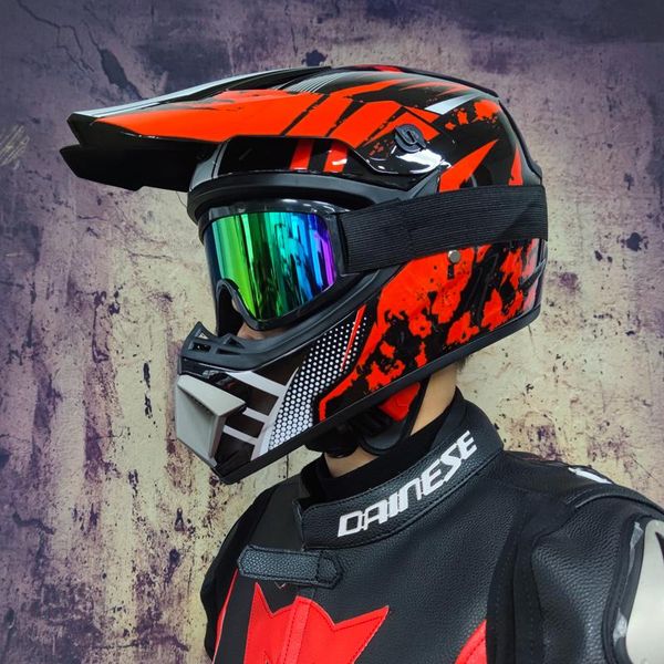 

motorcycle helmets professional children's lightweight motocross helmet racing off-road moto casco bicycle downhill cross