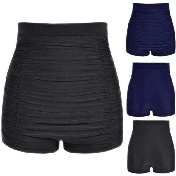 

women high waist bikini bottoms swim briefs beach shorts ruched bottom swimwear tanga swimsuit panties swimming cd two-piece suits