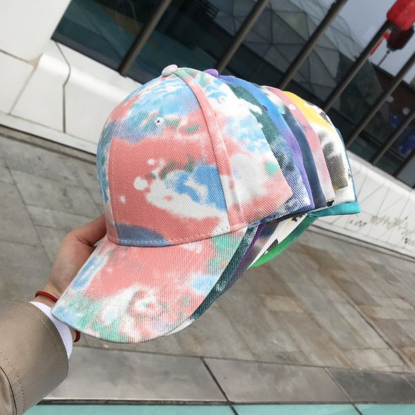 

02co female spring and summer camouflage mixed color baseball cap korean fashion casual versatile outdoor sunshade hat, Blue;gray