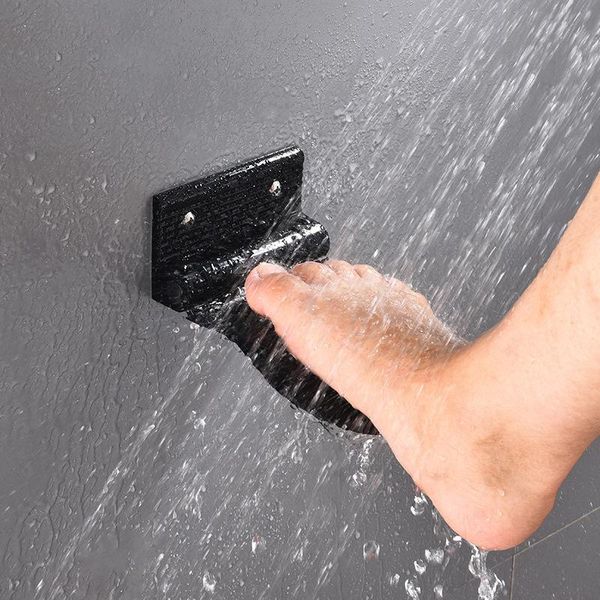 

bath mats shower footstool pedal bathroom rest pedestal holder shaving leg wash feet lace up non-slip elderly pregnant child balance tools