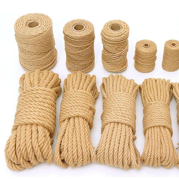 

rope decor diy retro lamp ornament cat scratching sisal toys