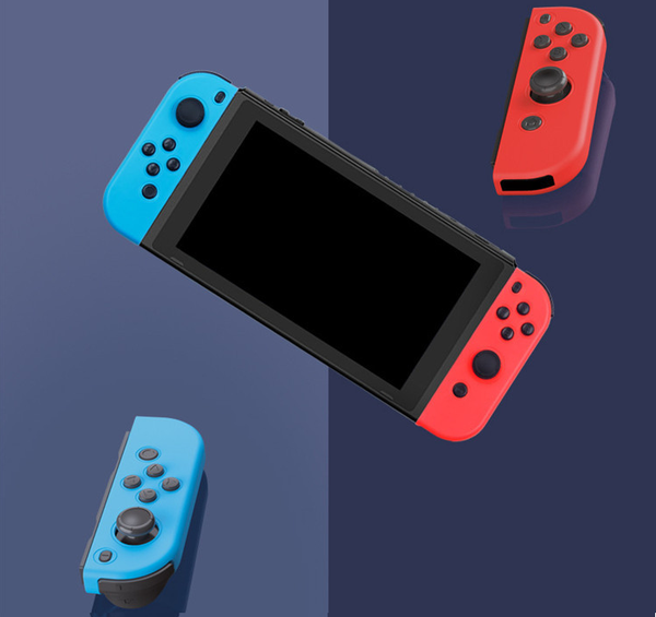 

game controllers & joysticks 2021 left blue right red for wireless handle controller somatosensory vibration joystick