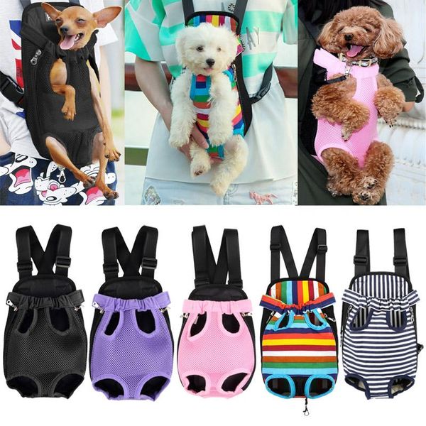 

puppy dog bag pet carrier pouch , breathable mesh shoulder backpack for small medium cats chihuahua outdoor travel play car seat covers