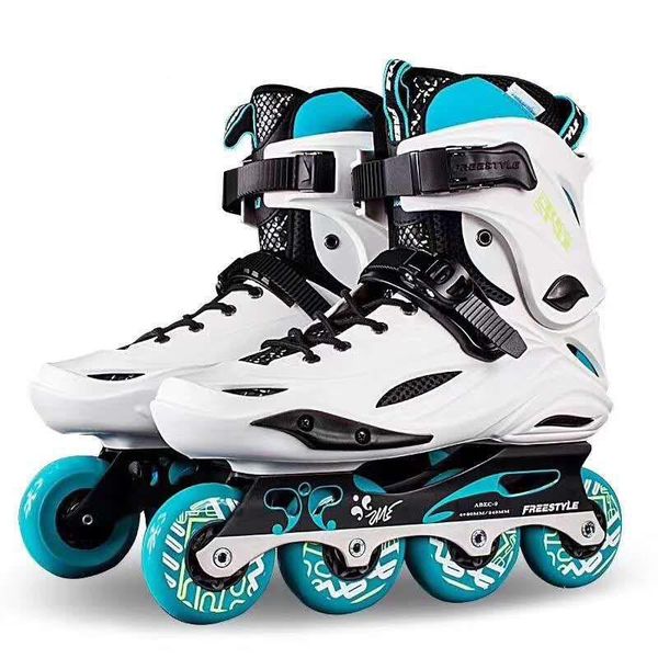 

men kids roller skates skating shoes sliding inline sneakers 4 wheels 1 row line outdoor training sport beginner &