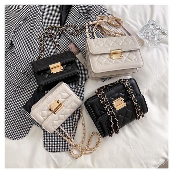 

evening bags 2021 summer fashion casual ladies and shoulder bags, suitable for rhombus cross-body small square